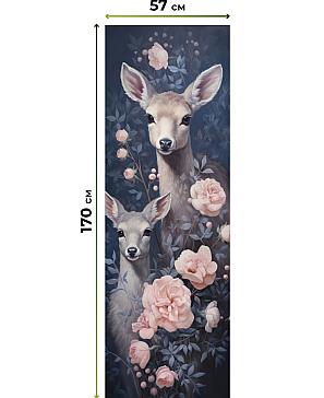 Рулонная штора «Флорко-801 - ширина 57 см, длина 170 см.» | фото 3