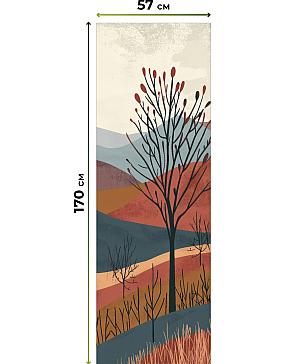 Рулонная штора «Флорко-805 - ширина 57 см, длина 170 см.» | фото 3