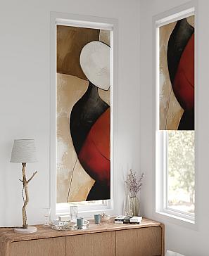 Рулонные <br>шторы «Флорко-818 - ширина 57 см, длина 170 см.»