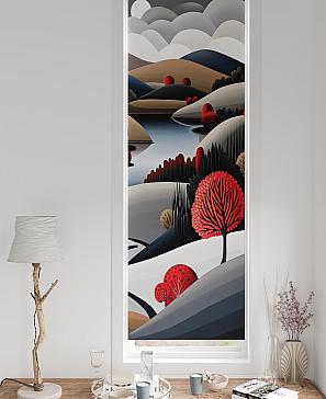 Рулонная штора «Флорко-829 - ширина 57 см, длина 170 см.» | фото 3