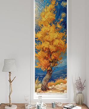 Рулонная штора «Флорко-833 - ширина 57 см, длина 170 см.» | фото 3