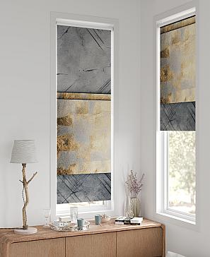 Рулонные <br>шторы «Флорко-837 - ширина 57 см, длина 170 см.»