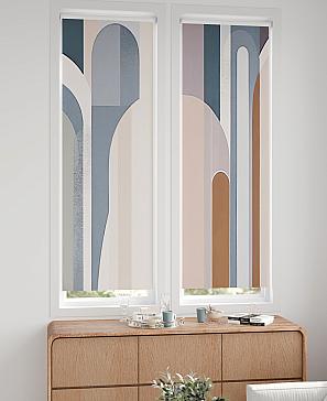 Рулонная штора «Флорко-840 - ширина 57 см, длина 170 см.» | фото 2