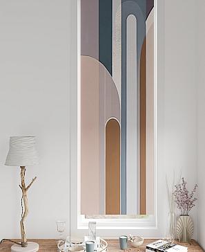 Рулонная штора «Флорко-841 - ширина 57 см, длина 170 см.» | фото 3