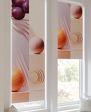 Рулонные <br>шторы «Флорко-853 - ширина 57 см, длина 170 см.»