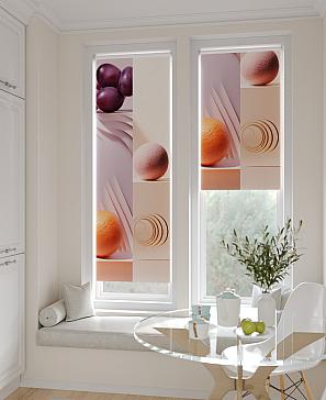 Рулонные <br>шторы «Флорко-853 - ширина 57 см, длина 170 см.»