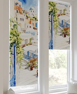 Рулонные <br>шторы «Флорко-862 - ширина 57 см, длина 170 см.»