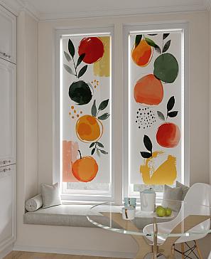 Рулонные <br>шторы «Флорко-871 - ширина 57 см, длина 170 см.»