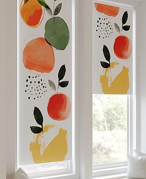 Рулонные <br>шторы «Флорко-871 - ширина 57 см, длина 170 см.»