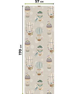 Рулонная штора «Флорко-881 - ширина 57 см, длина 170 см.» | фото 3