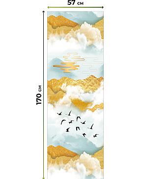 Рулонная штора «Флорко-885 - ширина 57 см, длина 170 см.» | фото 3