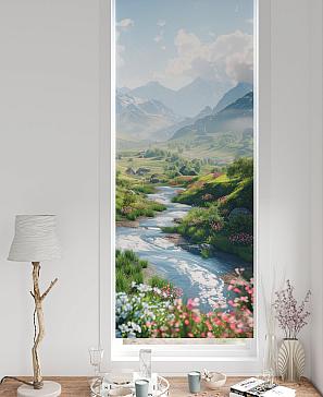 Рулонная штора «Онорэ-639 - ширина 68 см, длина 170 см.» | фото 3