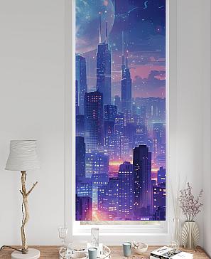 Рулонная штора «Онорэ-673 - ширина 68 см, длина 170 см.» | фото 3