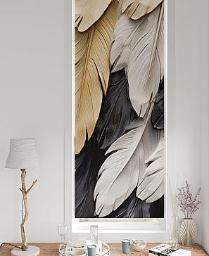 Рулонная штора «Онорэ-691 - ширина 68 см, длина 170 см.» | фото 3