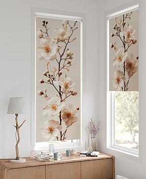 Рулонные <br>шторы «Онорэ-733 - ширина 68 см, длина 170 см.»