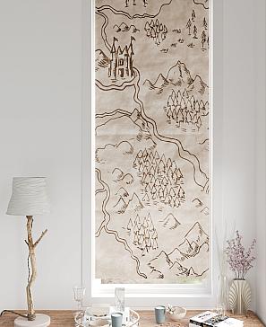 Рулонная штора «Онорэ-754 - ширина 68 см, длина 170 см.» | фото 3