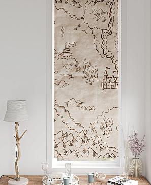 Рулонные <br>шторы «Онорэ-755 - ширина 68 см, длина 170 см.»