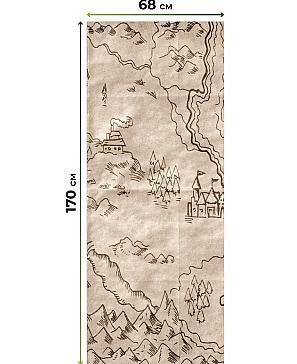 Рулонные <br>шторы «Онорэ-755 - ширина 68 см, длина 170 см.»
