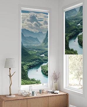 Рулонные <br>шторы «Онорэ-756 - ширина 68 см, длина 170 см.»