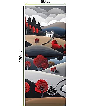 Рулонные <br>шторы «Онорэ-828 - ширина 68 см, длина 170 см.»