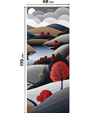 Рулонные <br>шторы «Онорэ-829 - ширина 68 см, длина 170 см.»