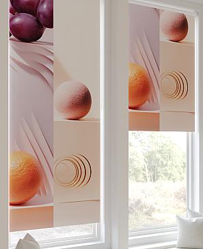 Рулонная штора «Онорэ-853 - ширина 68 см, длина 170 см.» | фото 3