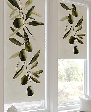 Рулонная штора «Онорэ-855 - ширина 68 см, длина 170 см.» | фото 3