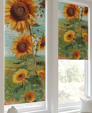 Рулонная штора «Онорэ-857 - ширина 68 см, длина 170 см.» | фото 3