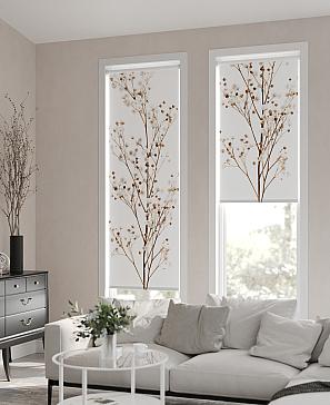 Рулонные <br>шторы «Фрезис-654 Ширина 57 см, Высота 170 см.»