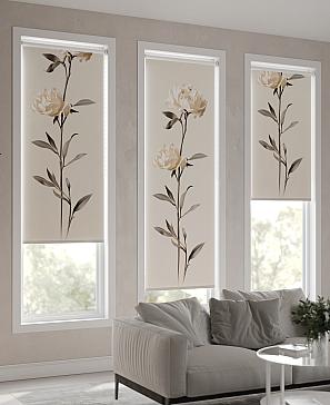 Рулонная штора «Фрезис-673 Ширина 57 см, Высота 170 см.» | фото 3