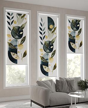 Рулонная штора «Фрезис-734 Ширина 57 см, Высота 170 см.» | фото 3