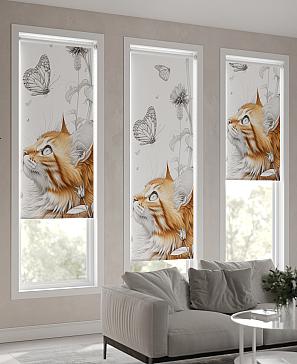 Рулонная штора «Фрезис-806 Ширина 57 см, Высота 170 см.» | фото 3