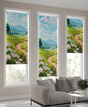 Рулонная штора «Фрезис-813 Ширина 57 см, Высота 170 см.» | фото 3