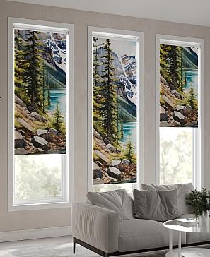 Рулонная штора «Фрезис-841 Ширина 57 см, Высота 170 см.» | фото 3