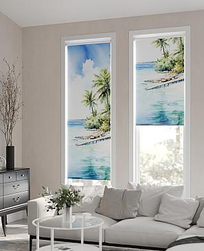 Рулонные <br>шторы «Фрезис-843 Ширина 57 см, Высота 170 см.»