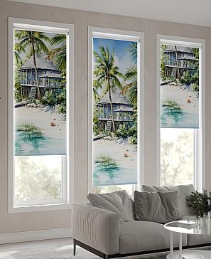 Рулонная штора «Фрезис-844 Ширина 57 см, Высота 170 см.» | фото 3