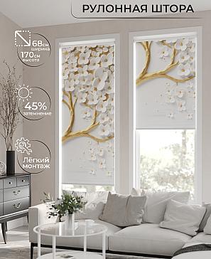 Рулонная штора «Мастио-767 - ширина 68 см, длина 170 см.» | фото