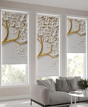 Рулонная штора «Мастио-767 - ширина 68 см, длина 170 см.» | фото 3