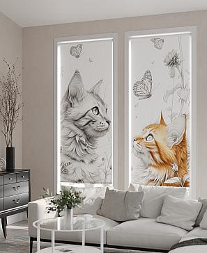 Рулонная штора «Мастио-805 - ширина 68 см, длина 170 см.» | фото 2