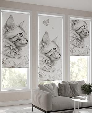 Рулонная штора «Мастио-805 - ширина 68 см, длина 170 см.» | фото 3