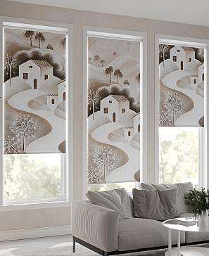 Рулонная штора «Мастио-823 - ширина 68 см, длина 170 см.» | фото 3