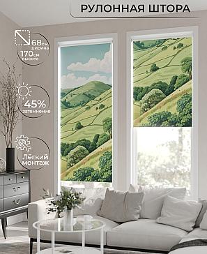 Рулонная штора «Мастио-832 - ширина 68 см, длина 170 см.» | фото