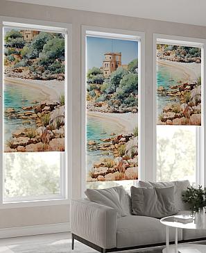 Рулонная штора «Мастио-838 - ширина 68 см, длина 170 см.» | фото 3