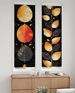 Рулонная штора «Флорко-584 - ширина 57 см, длина 170 см.» | фото 2