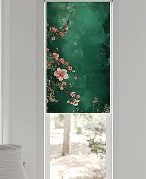 Рулонные <br>шторы «Флорко-592 - ширина 57 см, длина 170 см.»