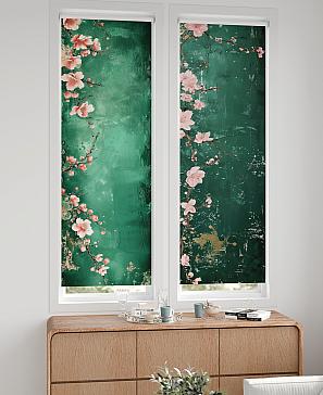 Рулонная штора «Флорко-593 - ширина 57 см, длина 170 см.» | фото 2