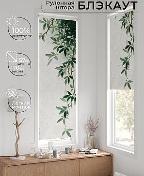 Рулонная штора «Флорко-605 - ширина 57 см, длина 170 см.» | фото