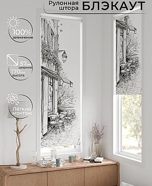 Рулонная штора «Флорко-607 - ширина 57 см, длина 170 см.» | фото