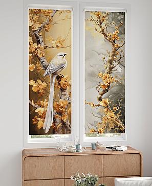 Рулонная штора «Флорко-611 - ширина 57 см, длина 170 см.» | фото 2