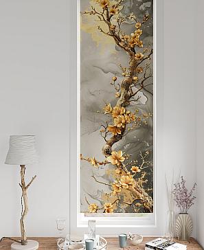 Рулонная штора «Флорко-611 - ширина 57 см, длина 170 см.» | фото 3